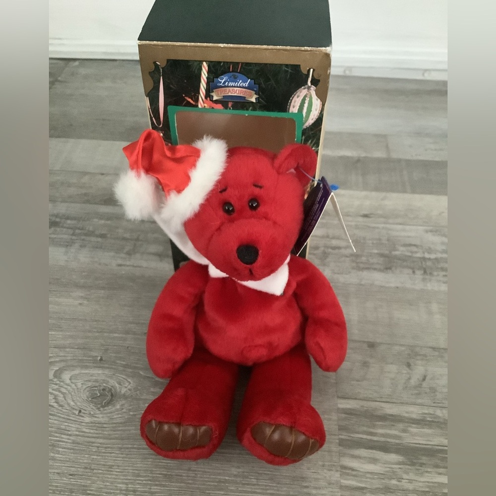 Limited Treasures Retired 1998 Holiday Edition “Bear Claus”🌻